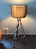 Staande lamp driepoot, Huis en Inrichting, Lampen | Vloerlampen, Ophalen of Verzenden, Zo goed als nieuw, 150 tot 200 cm