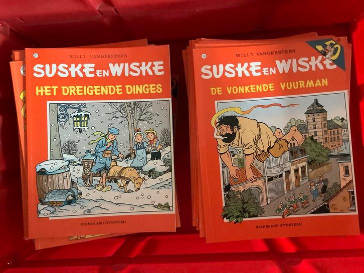 Suske en Wiske stripalbums, praktisch NIEUW nr 201-313 minus, Boeken, Stripboeken, Zo goed als nieuw, Meerdere stripboeken, Ophalen