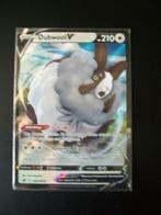 7984: nieuwe pokemon kaart DUBWOOL V hp 210 SWSH049, Verzenden, Nieuw, Losse kaart, Foil