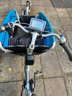 Gazelle Cabby elektrische bakfiets - Nieuwe accu!, Fietsen en Brommers, Ophalen, Gebruikt, Elektrisch, 2 kinderen