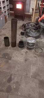 Kachelpijp 120 / 125mm trekkap, Ophalen