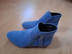 Laarsjes / enkellaarsjes blauw, maat 37, Kleding | Dames, Schoenen, Blauw, Lage of Enkellaarzen, Ophalen of Verzenden, Onbekend