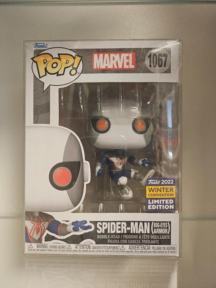 Funko Pop Spider-Man (Bug-Eyes Suit) 1067, Verzamelen, Poppetjes en Figuurtjes, Nieuw, Ophalen of Verzenden