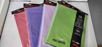 4X  Ultra-Pro: "Pro-Binder"   beschikbaar voor biedingen