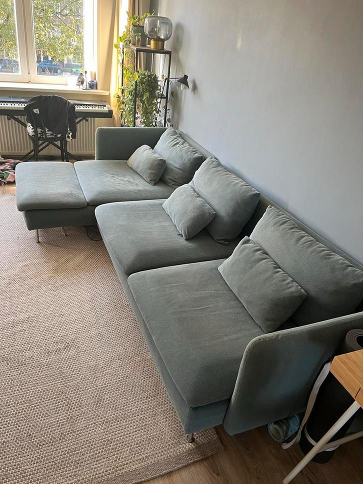 Söderhamn hoekbank (IKEA), Huis en Inrichting, Banken | Bankstellen, Gebruikt, Hoekbank, Vierpersoons of meer, 250 tot 300 cm