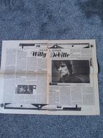 Mink Deville,  Willy deVille   A3  formaat, Ophalen of Verzenden, 1980 tot heden, Tijdschrift