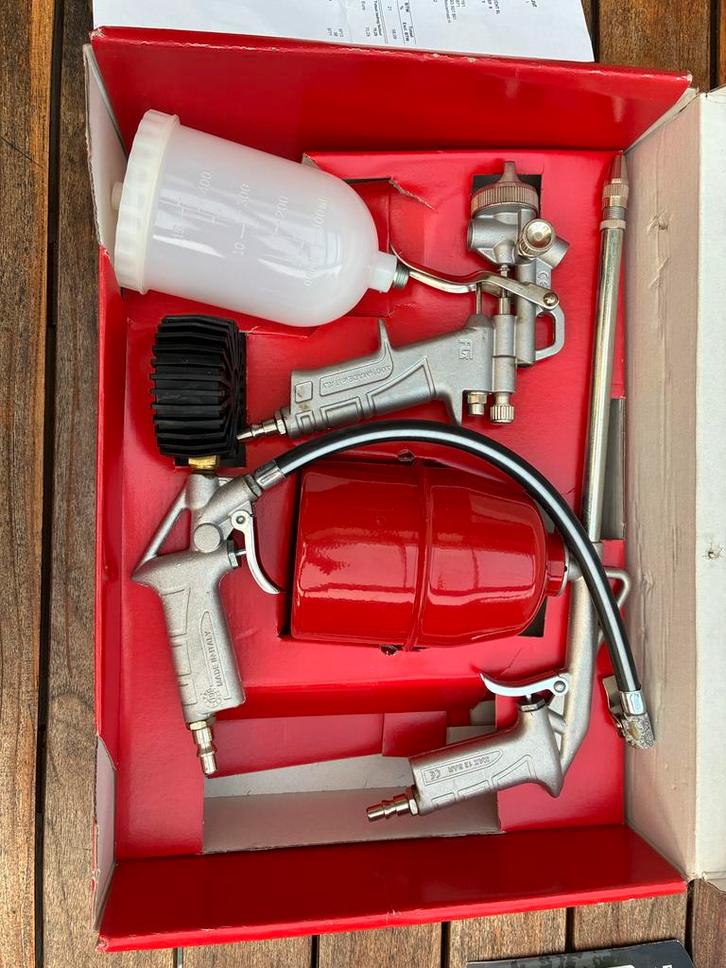 Senco Compressor Accessoire Kit - Nieuwstaat!, Doe-het-zelf en Verbouw, Compressors, Nieuw, Minder dan 6 bar, Minder dan 25 liter