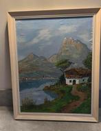 Zwitserland Schilderij, Antiek en Kunst, Kunst | Schilderijen | Klassiek, Ophalen of Verzenden