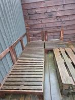 Tuinbank inclusief kussens - Gratis af te halen, Tuin en Terras, Ophalen of Verzenden, Gebruikt, Hout