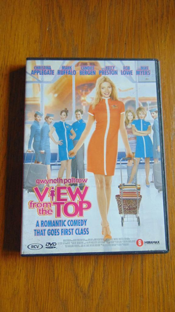 View from the top dvd zgan, Cd's en Dvd's, Dvd's | Komedie, Zo goed als nieuw, Romantische komedie, Alle leeftijden, Ophalen of Verzenden