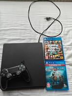 Playstation 4 + gta 5 en God of War, Spelcomputers en Games, Spelcomputers | Sony PlayStation 4, Ophalen, Gebruikt, Met 1 controller