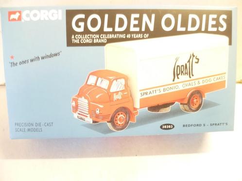Corgi Golden Oldies Bedford Spratt's in doos 1:50 modelauto, Hobby en Vrije tijd, Modelauto's | 1:50, Nieuw, Bus of Vrachtwagen