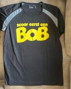 Sportshirt maat M met gele tekst BOB, Maat 48/50 (M), Zwart, Ophalen of Verzenden, Zo goed als nieuw