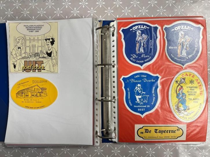 STICKERS CAFE’S NL B STICKERS, Verzamelen, Stickers, Zo goed als nieuw, Ophalen of Verzenden