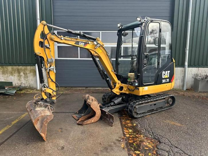 Cat 301.7 D - Automatic greasing! (bj 2009), Zakelijke goederen, Machines en Bouw | Kranen en Graafmachines, Graafmachine