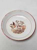 # Antieke Petrus Regout Kolibri Schotel, Antiek en Kunst, Antiek | Schalen, Ophalen of Verzenden