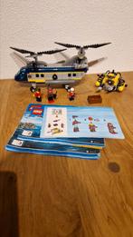 Lego city 60093 diepzee helikopter, Kinderen en Baby's, Speelgoed | Duplo en Lego, Ophalen of Verzenden, Zo goed als nieuw, Complete set