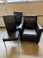 Gratis afhalen: 3 stoelen, Overige materialen, Drie, Gebruikt, Zwart
