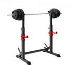 Power Rack - Haltersteunen - Squat Rek - Verstelbaar Squat R, -, Verzenden, -, Nieuw