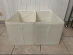 2x witte Ikea SKUBB opbergdozen 31x55x33cm, Doos, Opvouwbaar, 50 tot 75 cm, Minder dan 35 cm