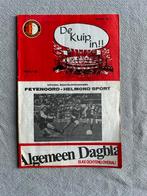 Feyenoord - Helmond Sport 10-4-1984 Wedstrijdprogramma, Verzamelen, Ophalen of Verzenden, Gebruikt, Feyenoord, Overige typen