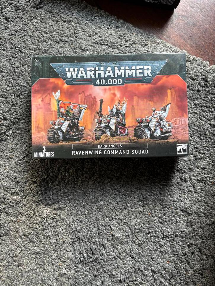 Ravenwing Black Knights - Dark Angels 40K, Hobby en Vrije tijd, Wargaming, Nieuw, Warhammer 40000, Figuurtje(s), Ophalen of Verzenden