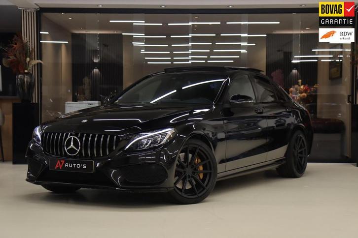 Mercedes-Benz C-klasse 43 AMG 4MATIC Pano/Memory/Leer/C63s D, Auto's, Mercedes-Benz, Bedrijf, Te koop, C-Klasse, 360° camera, 4x4