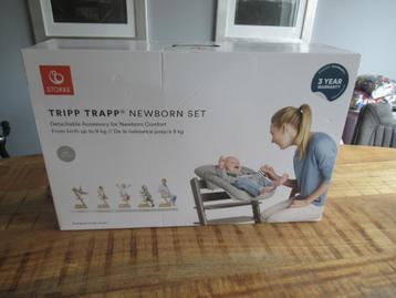 NIEUW Stokke Tripp Trapp New Born set V2 grijs beschikbaar voor biedingen