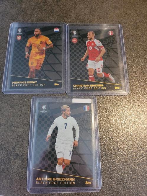 Topps match attax Euro 2024 Black Edge edition, Hobby en Vrije tijd, Stickers en Plaatjes, Zo goed als nieuw, Ophalen of Verzenden