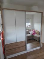 Ruime Mobistoxx Saratos kledingkast met spiegeldeur, Overige materialen, Gebruikt, 200 cm of meer, 200 cm of meer