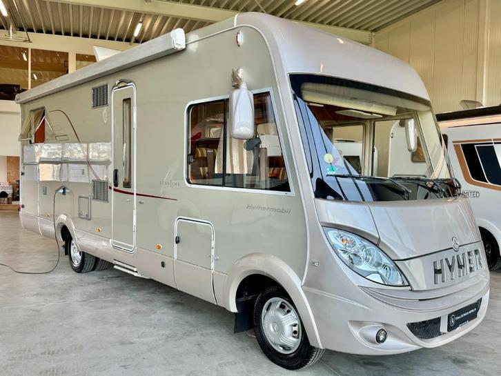 Hymer B 690 Mercedes 190 PK Levelsysteem Automaat Queensbed, Caravans en Kamperen, Campers, Bedrijf, tot en met 5, Integraal, Hymer