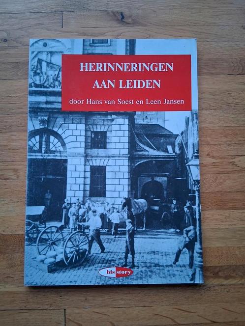 Herrinneringen aan leiden geschiedenis fotoboek en verhalen, Boeken, Geschiedenis | Stad en Regio, Zo goed als nieuw, 20e eeuw of later