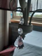 Kroonluchter met kristallen details, Ophalen, Gebruikt, Glas, Vintage