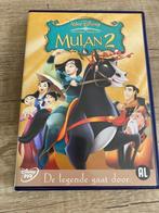 disney dvd mulan 2, Cd's en Dvd's, Dvd's | Tekenfilms en Animatie, Alle leeftijden, Ophalen of Verzenden, Tekenfilm, Zo goed als nieuw