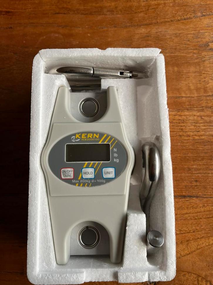 Kern hand weegschaal HCB200K100, Witgoed en Apparatuur, Weegschalen, Nieuw, Digitaal, Hangweegschaal, 1 tot 500 gram, 100 kg of meer
