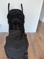 Zwarte Buggy, Kinderen en Baby's, Buggy's, Ophalen of Verzenden, Gebruikt, Voetenzak