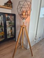 Industriële vloerlamp, Huis en Inrichting, Lampen | Vloerlampen, Ophalen, Zo goed als nieuw, Minder dan 100 cm