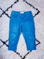 Pieces stretch 3kwart broek blauw maat XS, Blauw, Ophalen of Verzenden, Zo goed als nieuw, Driekwart