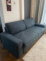 slaapbank donkerblauw ikea, Ophalen, Driepersoons, 75 tot 100 cm, Zo goed als nieuw
