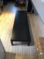 Ikea Lage Zwarte Tafel - 187x55x30cm, Ophalen, Overige materialen, Gebruikt, 50 tot 100 cm