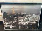 Te koop: mooi schilderij van Frankrijk met de Eiffeltoren, Ophalen of Verzenden, Zo goed als nieuw, Schilderij