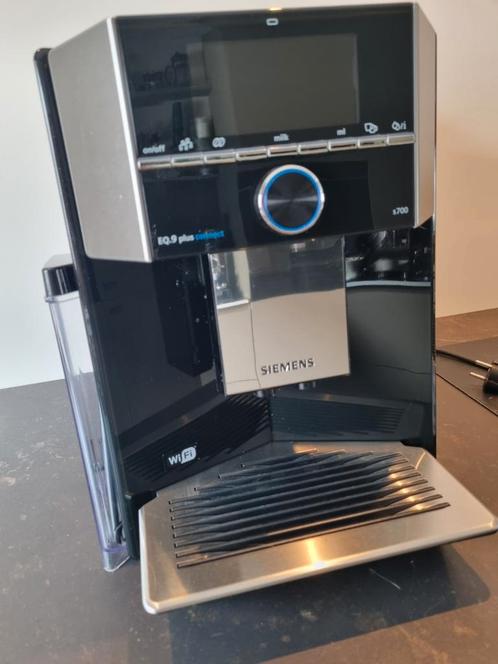 Siemens EQ9 Plus Connect S700 espresso machine volautomaat, Witgoed en Apparatuur, Koffiezetapparaten, Zo goed als nieuw, Gemalen koffie