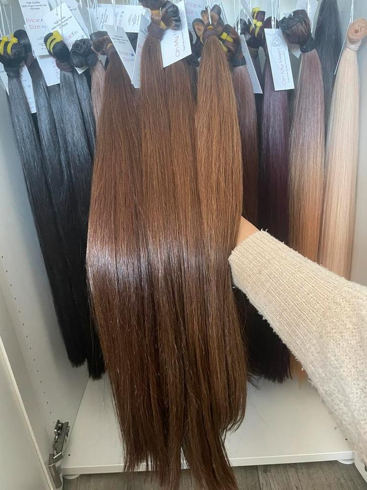Weave extensions flatweft bruin vietnam top kwaliteit, Sieraden, Tassen en Uiterlijk, Uiterlijk | Haarverzorging, Zo goed als nieuw