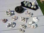 Exclusieve miniatuur serviesjes porselein, Ophalen of Verzenden, Zo goed als nieuw, Porselein, Compleet servies