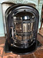 Antieke kolenkachel, Ophalen, Gebruikt, Vrijstaand, Hout