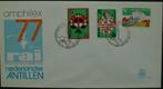 Nederlandse Antillen FDC E-103 - Amphilex '77, Postzegels en Munten, Postzegels | Eerstedagenveloppen, Onbeschreven, Ophalen of Verzenden