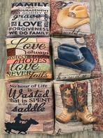 Set van 6 kussenhoesjes in de maat 40x40 cm, Huis en Inrichting, Verzenden, Nieuw, Vierkant