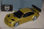 1:18 BMW M3 E46 GTR street phoenix yellow Minichamps WRH, Verzenden, Zo goed als nieuw, Auto, MiniChamps