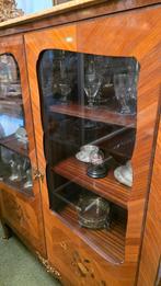 Schitterende Franse vitrine marmeren blad, Ophalen