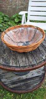 rieten plantenhanger, Mand, Rond, Ophalen of Verzenden, Zo goed als nieuw